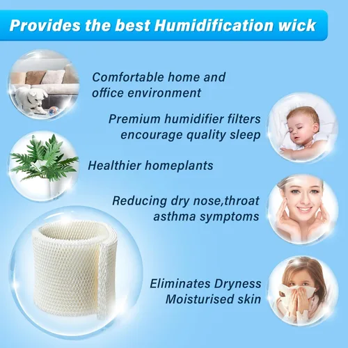 Vista 6 de MAF2 Super Wick - Filtro humidificador para Aircare/Essick Air/Humidificador de aire húmedo MA0600, MA0601, MA0800, MA08000, Kenmore 5408,154080,32