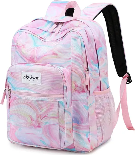 Vista 18 de Abshoo Classical Basic Mochila de viaje para escuela resistente al agua. Mochila escolar de espalda., Negro), BPDU1B1