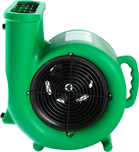 Vista 8 de Mounto Ventilador de secado de suelo Air Mover de 1/3hp de 2000 cfm, motor de aire de 3 velocidades con salida GFCI doble, cable de alimentación