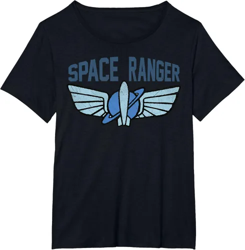 Vista 22 de Disney Pixar Toy Story 4 Buzz Lightyear Space Ranger Badge - Camiseta, Negro, S