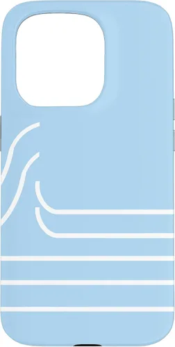 Vista 14 de Minimalist Waves Ocean Retro Waves Sea Case for iPhone 16