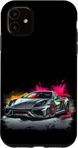 Vista 8 de Funda gráfica para iPhone 16 Supercar Exotic Sports Car Concept Car Poster