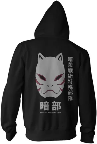 Vista 2 de Ripple Junction Naruto Shippuden Anbu OPS - Sudadera con capucha para adulto
