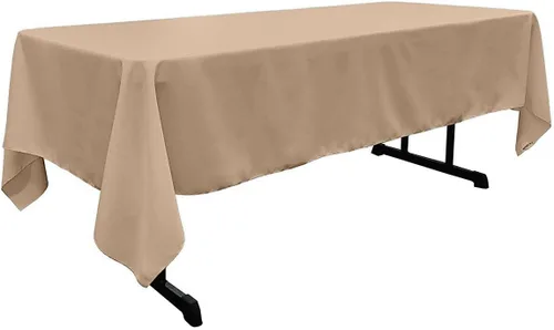 Vista 28 de New Creations Fabric & Foam Inc - Mantel rectangular de popelina de poliéster de 60 pulgadas de ancho por 120 pulgadas de largo. (Avocado)