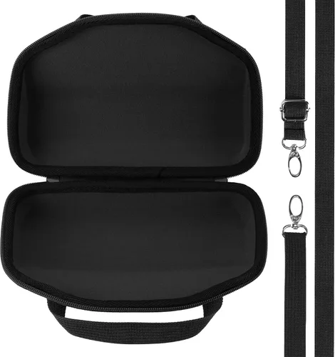 Vista 12 de Carcasa Rígida Lebakort Compatible con Altavoz JBL Charge 5 Charge 4 Impermeable (Carcasa Negra)