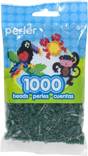 Vista 6 de Perler 80-15213 Cuentas fusibles para manualidades, 1000 piezas, naranja albaricoque
