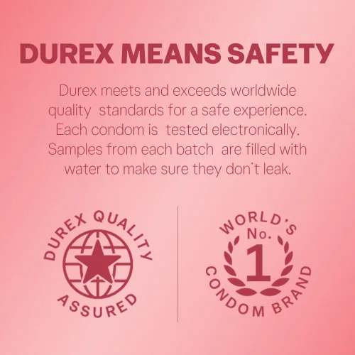 Vista 8 de Durex Preservativos extrafinos con sabor a fresa salvaje para hombres - 10