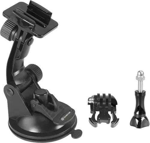 Vista 6 de Smatree Soporte de ventosa compatible con cámara de acción G*pro 12/11/10/9/8/7/6/5/4/3+/3/sesión/DJI OSMO Action 4/3