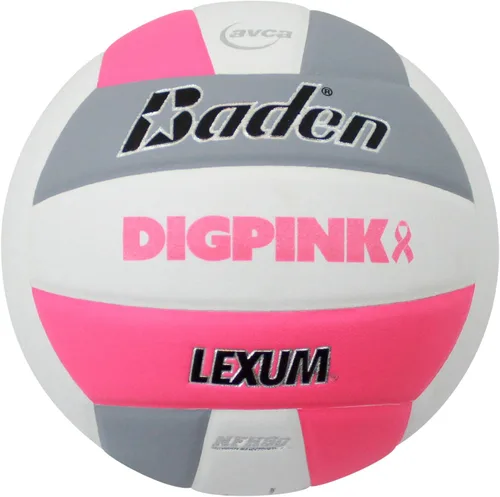 Vista 26 de Baden - Lexum - Microfibra compuesta de alta calidad Balón de voleibol oficial para interiores de la escuela secundaria 13U a 18U