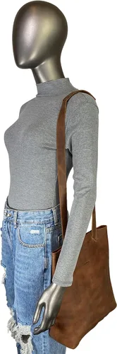 Vista 4 de Heather's, Mochila convertible a bolsa de hombro, bandolera espaciosa para mujer, bolso cuadrado, organizador de pañales pequeño, viaje y viajes