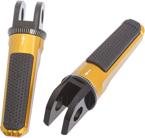 Vista 10 de Estriberas delanteras antideslizantes de goma para motocicleta Kawasaki Z650/Z900 2017-2021 para ER6F/ER6N 2006-2016 para Suzuki GSXR600/GSXR750