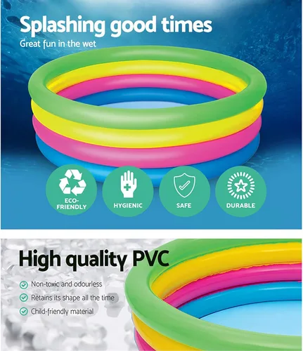 Vista 4 de Bestway 51117 Piscina, multicolor, 62 x 18 pulgadas