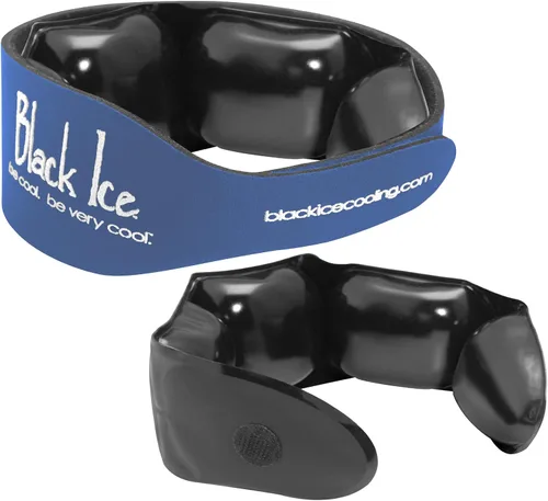 Vista 9 de Envoltura refrescante de cuello CCX-S de Black Ice Cooling. Mantente fresco en el calor. Te enfría y te mantiene fresco en el calor y la humedad