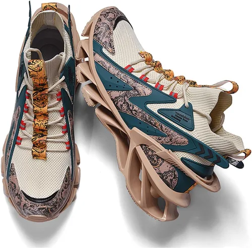 Vista 2 de Tenis de correr para hombre, de moda, transpirables, de malla, atléticos, para entrenamiento, tenis y caminar