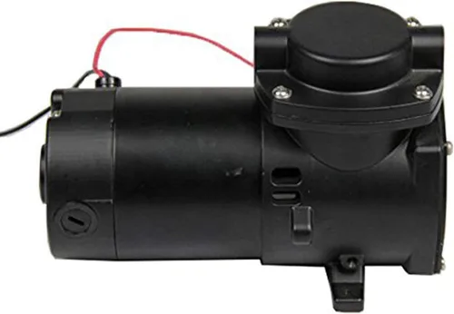 Vista 4 de Bomba de vacío de diafragma silenciosa sin aceite de la bomba de aire de 12V DC 35L/min