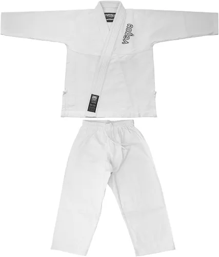 Vista 10 de Venum Unisex Teen Child BJJ GI Blanco C3 US