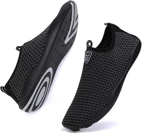 Vista 3 de Vsufim Quick-Dry Water Sports Barefoot Shoes Aqua Socks for Swim Beach Pool Surf Yoga for Women Men