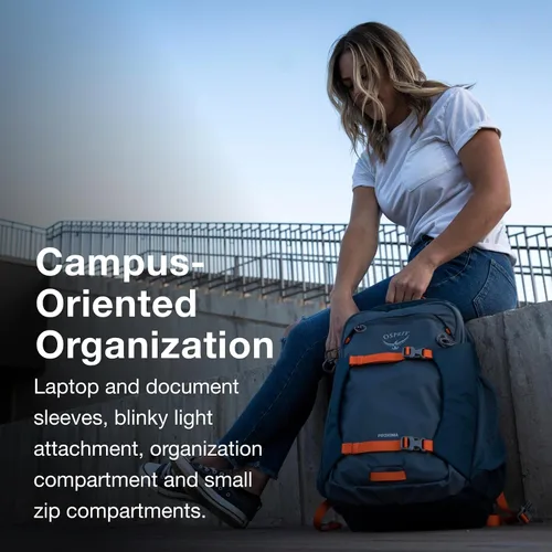 Vista 3 de Osprey Proxima - Mochila para portátil Campus de 30 L, color marrón marrón (Barley Brown)