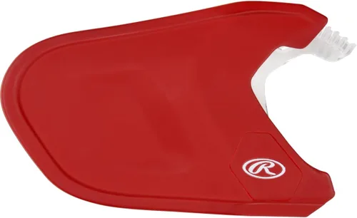 Vista 14 de Rawlings Protector facial de ajuste MACH Pieza de extensión ajustable Se adapta a cascos de la serie Mach Mate Opciones LHB y RHB Negro