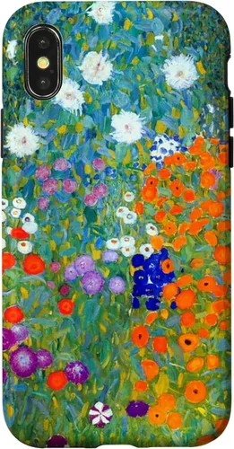 Vista 5 de Gustav Klimt Flower Garden Case for iPhone 16