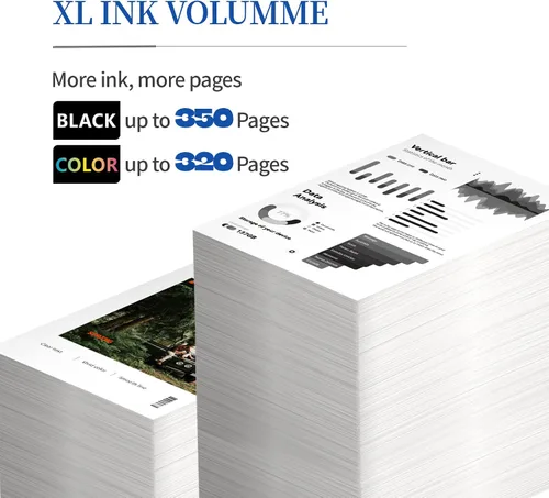Vista 3 de INKCLOUD Cartuchos de tinta compatibles de repuesto para Canon PG-245XL CL-246XL para Canon Pixma MX492 MX490 MG3022 MG2920 MG2522 TS202 MG2420