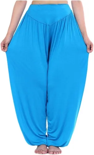 Vista 20 de Pantalones de algodón modal para mujer de AvaCostume, pantalones suaves para practicar yoga o deportes.