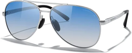 Vista 2 de MERRY'S Gafas de sol de aviador para hombres y mujeres, lentes polarizadas para conducción, lentes espejados, protección UV 400, 2.283in