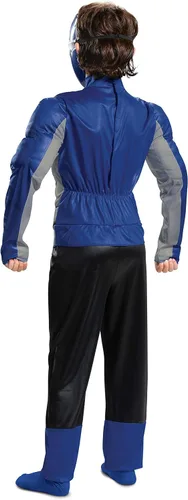 Vista 2 de Disfraz clásico de Blue Ranger Beast Morphers