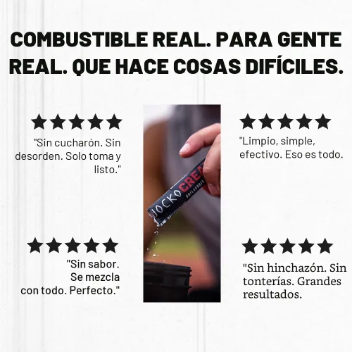 Vista 7 de Jocko Fuel Paquetes de creatina en barra – Paquetes de viaje de monohidrato de creatina en polvo para hombres y mujeres, suplemento para rendimiento
