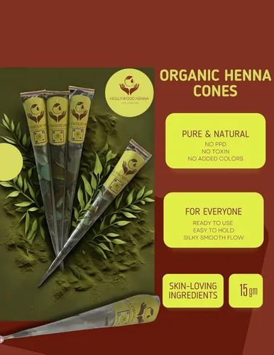 Vista 4 de Paquete de 5 tintes para el cabello, 100% naturales, listos para usar, color marrón rojizo