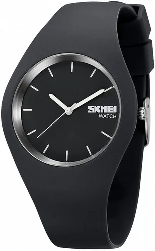 Vista 16 de Gosasa Casual estilo simple correa de silicona mujeres hombres deportes relojes 30M impermeable