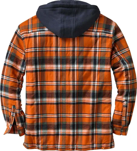 Vista 2 de Legendary Whitetails Maplewood Chaqueta tipo camisa con capucha para hombre