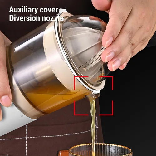 Vista 2 de Exprimidor eléctrico de naranja, potente e inalámbrico silencioso exprimidor de cítricos para el hogar, picnic, camping, extractor de jugo de alto
