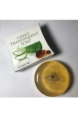 Vista 3 de Gano Excel Jabón Transparente con Ganoderma - Hidratante y Nutritivo Natural