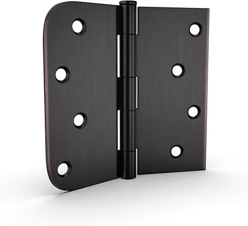 Vista 11 de Goldenwarm - Paquete de 12 bisagras para puerta interior de 4 x 4 pulgadas Negro mate