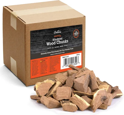 Vista 12 de Camerons Trozos de Madera de Aliso Totalmente Natural para Ahumar Carne - Caja de 840 Pulgadas Cúbicas, Aproximadamente 7.6 Libras - Astillas