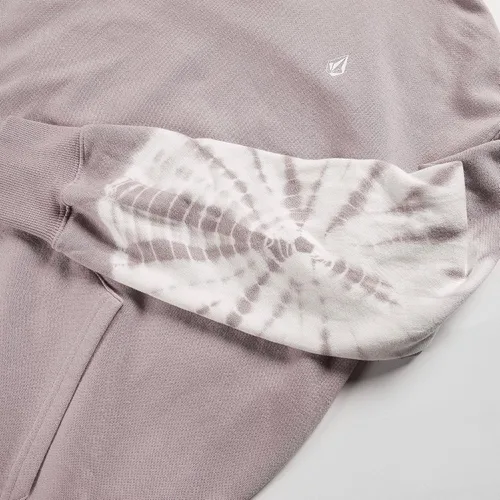 Vista 8 de Volcom Sudadera Costus Pollover Baselayer con capucha de forro polar para mujer
