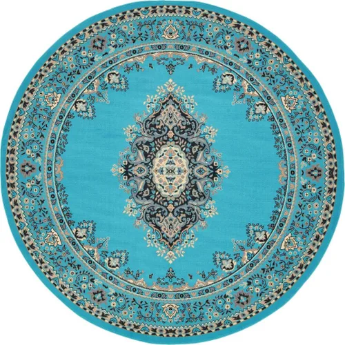 Vista 79 de Unique Loom - Alfombra de área estilo persa tradicional de la colección Reza, de 2 pies 2 pulgadas x 3 pies, colores negro y beige