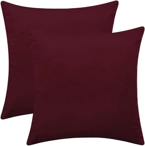 Vista 13 de Juego de 2 fundas de almohada de terciopelo para sofá y cama, 18 x 18 pulgadas, color aguamarina