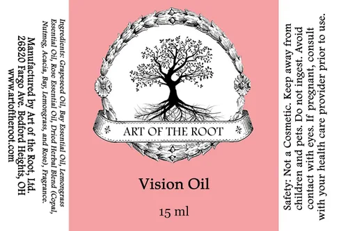 Vista 6 de Art of the Root Vision Oil 1/2 oz Hoodoo Voodoo Wicca Pagan Santeria