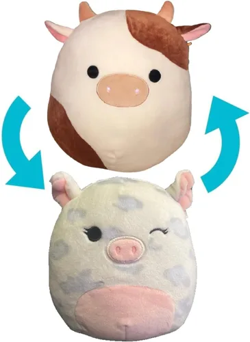 Vista 3 de Squishmallow Peluche oficial de Kellytoy Magical Fantasy Squad Squishy Animales suaves, elige dragones, Bigfoots, unicornios y más