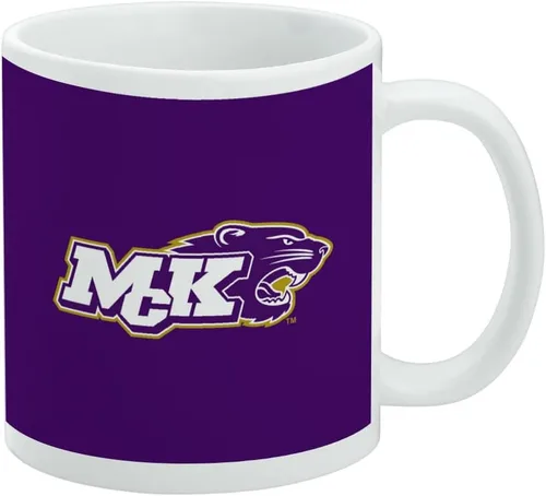 Vista 138 de Taza de cerámica con el logotipo principal de la Universidad Rider, taza de regalo novedosa para café, té y bebidas calientes, 11oz, blanca