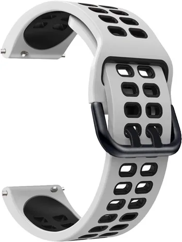 Vista 8 de Correa de silicona para reloj TicWatch Pro 3 Ultra/LTE/2021 GPS S2 E2 GTX reemplazo 20 0.866 in pulsera