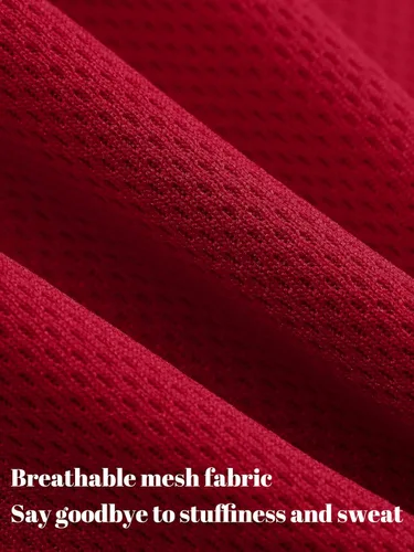 Vista 4 de Resinta Paquete de 4 pantalones cortos deportivos para niños, de baloncesto, de malla, de secado rápido, pantalones cortos de fútbol para el verano