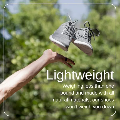 Vista 7 de Merinos Zapatos deportivos de moda para mujer, zapatos casuales sin cordones, hechos con lana australiana, zapatos de tenis ligeros y duraderos