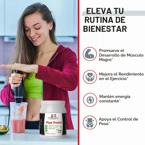 Vista 3 de Proteína vegetal vegana (vainilla), DCA Nutrition