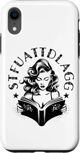 Vista 25 de Sexy STFUATTDLAGG Hot Woman Reading Spicy Good Book Love Case for iPhone 17