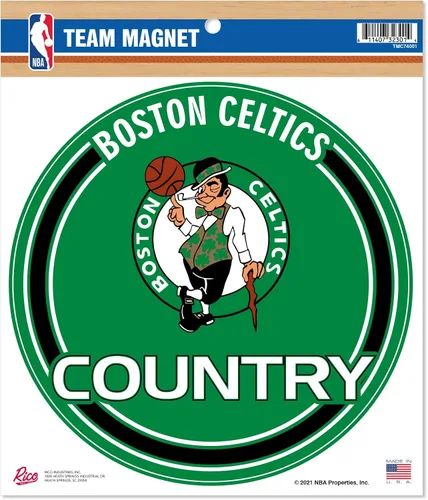 Vista 10 de Rico Industries NBA Basketball 8" Round Magnet