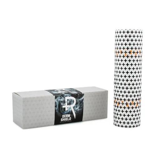 Vista 8 de Recovery Derm Shield - Rollo de vendas para el cuidado posterior de tatuajes, adhesivas, transparentes e impermeables