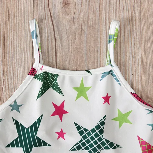 Vista 4 de Mono de una pieza para bebés y niñas con tirantes y bolsillos, ropa de vestir